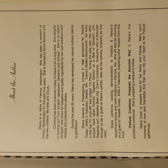 Diana Coleen Barlow Cookbook - Picture 6 of 6